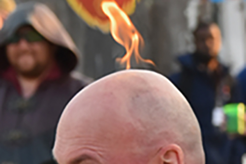head on fire
